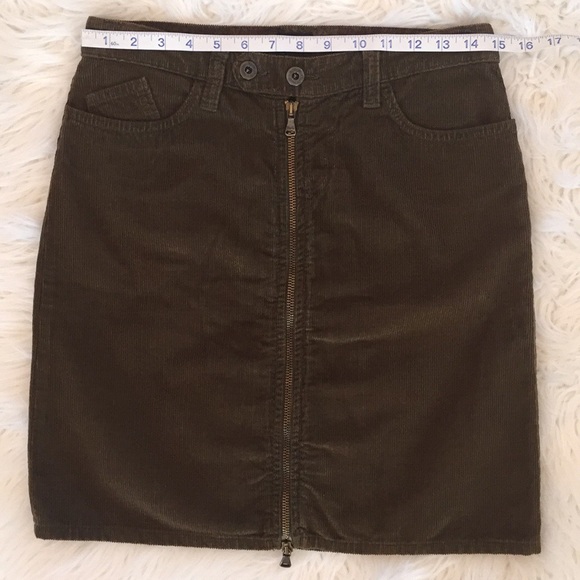 Dolce & Gabbana Corduroy Zip Down Skirt - Picture 4 of 8